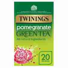 Twinings Pomegranate Green Tea 20 Tea Bags