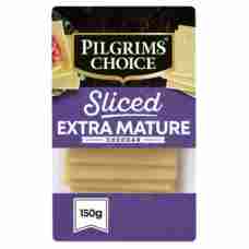 Pilgrims Choice Sliced Extra Mature Cheddar