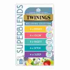 Twinings Superblends Wellbeing Collection 20 Tea Bags