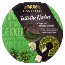 Castello Chives & Spring Onion Cream Cheese Ring 125g