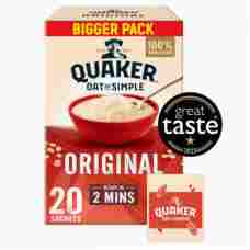 Quaker Oat So Simple Original Porridge Sachets