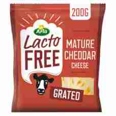 Arla Lactofree Mature Cheddar Grated Cheese 200g