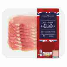 ASDA Extra Special Oak Smoked Back Bacon Dry Cured 8 Rashers