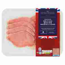 ASDA Extra Special 8 Smoked British Bacon Medallions