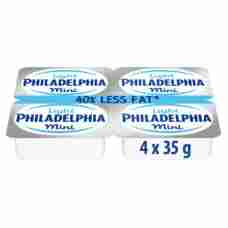 Philadelphia Light Soft Cheese Mini Tubs