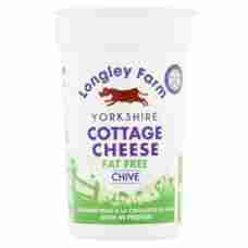 Longley Farm Virtually Fat Free Cottage Cheese With Chives