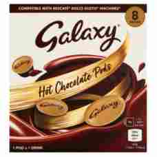 Galaxy 8 Hot Chocolate Pods. Dolce Gusto Compatible