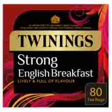 Twinings Strong English Breakfast 80 Tea Bags