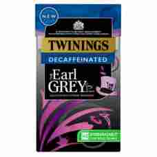 Twinings The Earl Grey Decaffeinated 40 Plant-Based Tea Bags