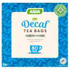 ASDA 80 Decaf Tea Bags