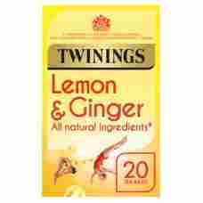 Twinings Lemon & Ginger 20 Tea Bags