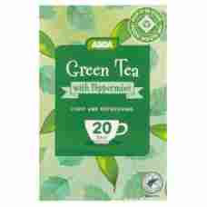 ASDA Green Tea & Mint 20 Tea Bags