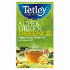 Tetley Immune Tropical Super Green Tea 20 Tea Bags