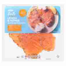 ASDA Zesty Lemon & Pepper Smoked Salmon 100g
