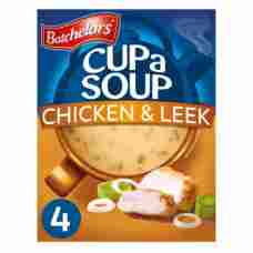 Batchelors Cup a Soup Chicken & Leek 4 Sachets 86g