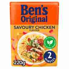 Ben's Original Savoury Chicken Flavour Microwave Rice
