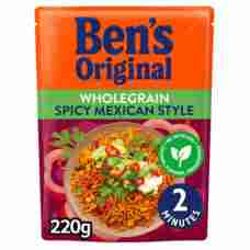Ben's Original Wholegrain Spicy Mexican Style Microwave Rice