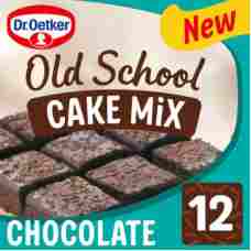 Dr. Oetker Old School Cake Mix Chocolate 436g