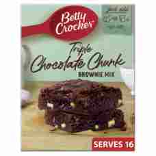 Betty Crocker Triple Chocolate Chunk Brownie Mix