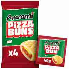 Peperami Pizza Buns Hot 4 x 40g (160g)