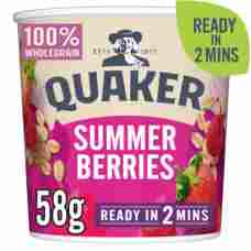 Quaker Summer Berries Porridge Pot 58g