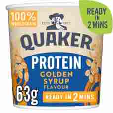 Quaker Protein Golden Syrup Porridge Pot 63g