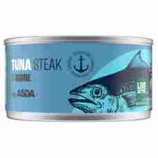 ASDA Tuna Steak in Brine 198g