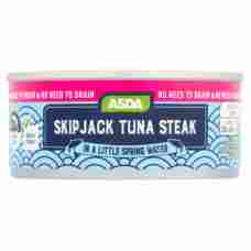 ASDA Skipjack Tuna Steaks in A Little Spring Water