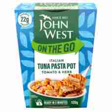 John West On the Go Italian Tuna Pasta Pot Tomato & Herb