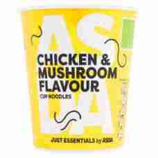 JUST ESSENTIALS by ASDA Chicken & Mushroom Flavour Noodles