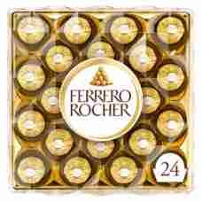 Ferrero Rocher Chocolate Pralines Gift Box 24 Pieces 300g