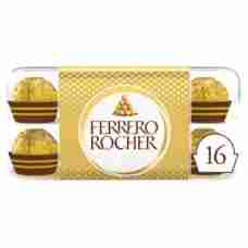 Ferrero Rocher Chocolate Pralines Gift Box 16 Pieces