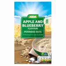 ASDA Apple and Blueberry Flavour Porridge Oats
