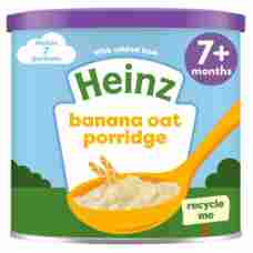 Heinz Banana Oat Porridge Baby Food 7+ Months