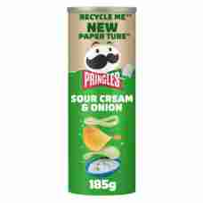 Pringles Sour Cream & Onion 185g