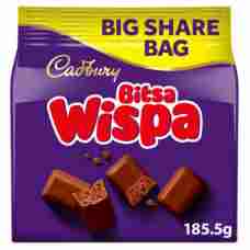Cadbury Bitsa Wispa Chocolate Sharing Bags