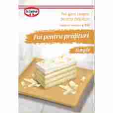 Dr.Oetker - Simple Sheets for Cakes / Foi simple pentru prajituri 440g