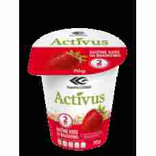 Kauno Grudai - Activus Oatmeal Porridge with Strawberries 60g