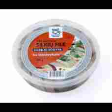 Dauparu Zuvis - Herring Fillet with Edible Boletus in Oil 200g