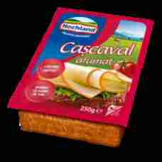Hochland - Cheddar Smoked Cheese / Cascaval Bloc Afumat 250g