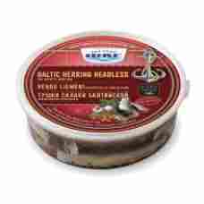 Irbe - Baltic Herring Headless in Spicy brine 500g