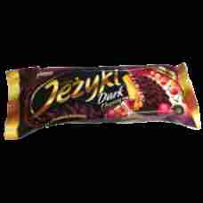 Jutrzenka - Jezyki Dark Cherry Biscuits 140g