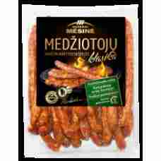 Mazeikiu Mesine - Hot Smoked Medziotoju Kaimisko Dumo Sausages kg (~0.4kg)