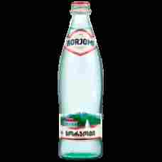 Borjomi - Sparkling Mineral Water in a Glass Bottle 500ml
