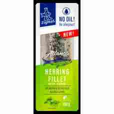 Zigmas - Salted Atlantic Herring Fillets with Herbs without Oil 190g