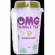 OMG - Bubble Tea Passion Fruit Flavour Soft Drink 220ml