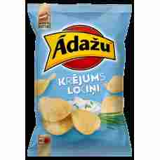 Adazu - Sours Cream and Spring Onion Flavour Chips 130g