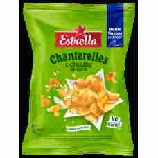 Estrella - Flat Cut Potato Chips with Taste of Chanterelles and Cheese Sauce 170g