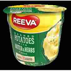 Reeva - Instant Mashed Potato with Butter and Herbs Flavour 40g Cup