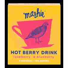 Mashie - Raspberry and Blueberry Puree for Tea 4x40ml